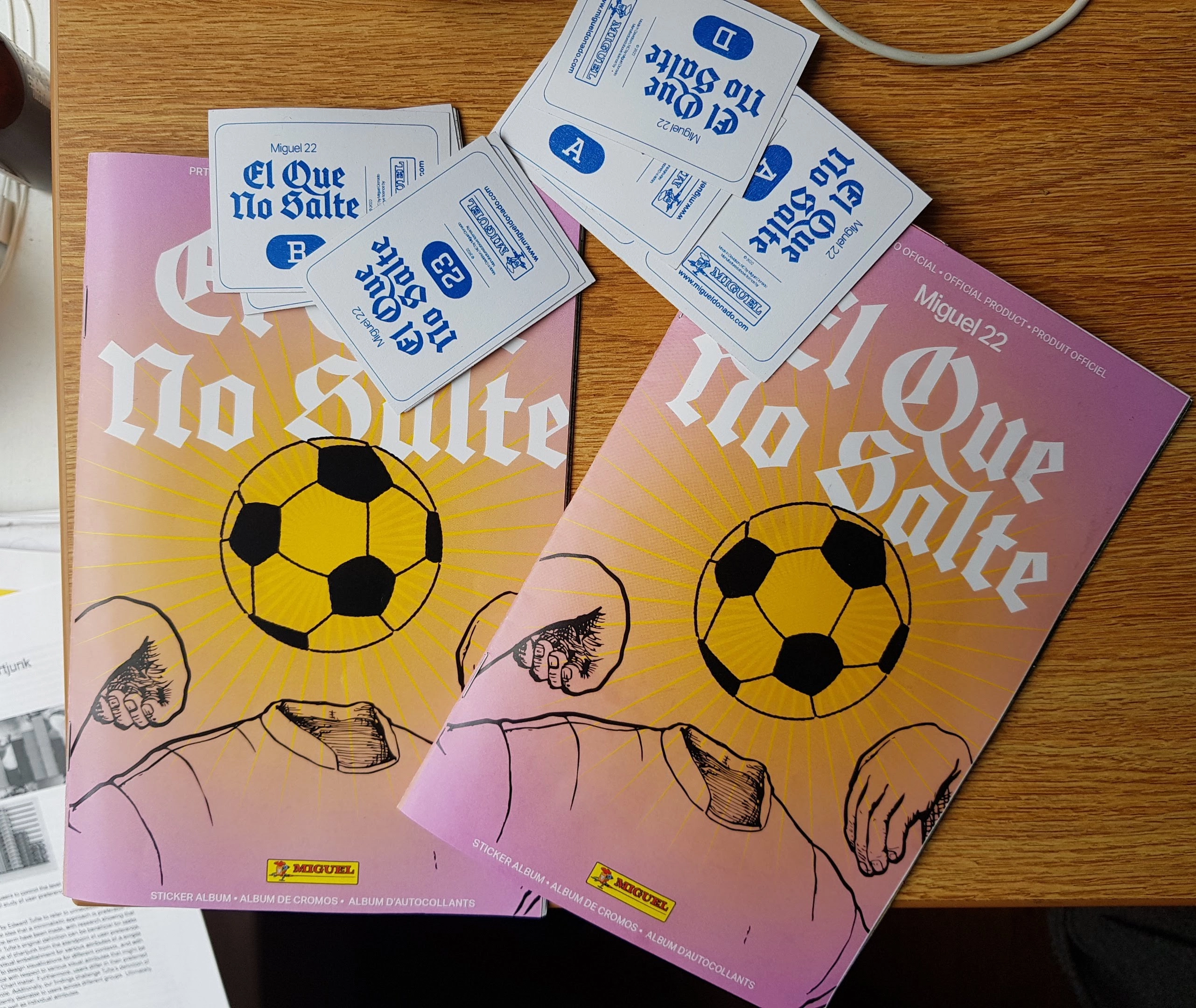 Booklet Cover and Stickers