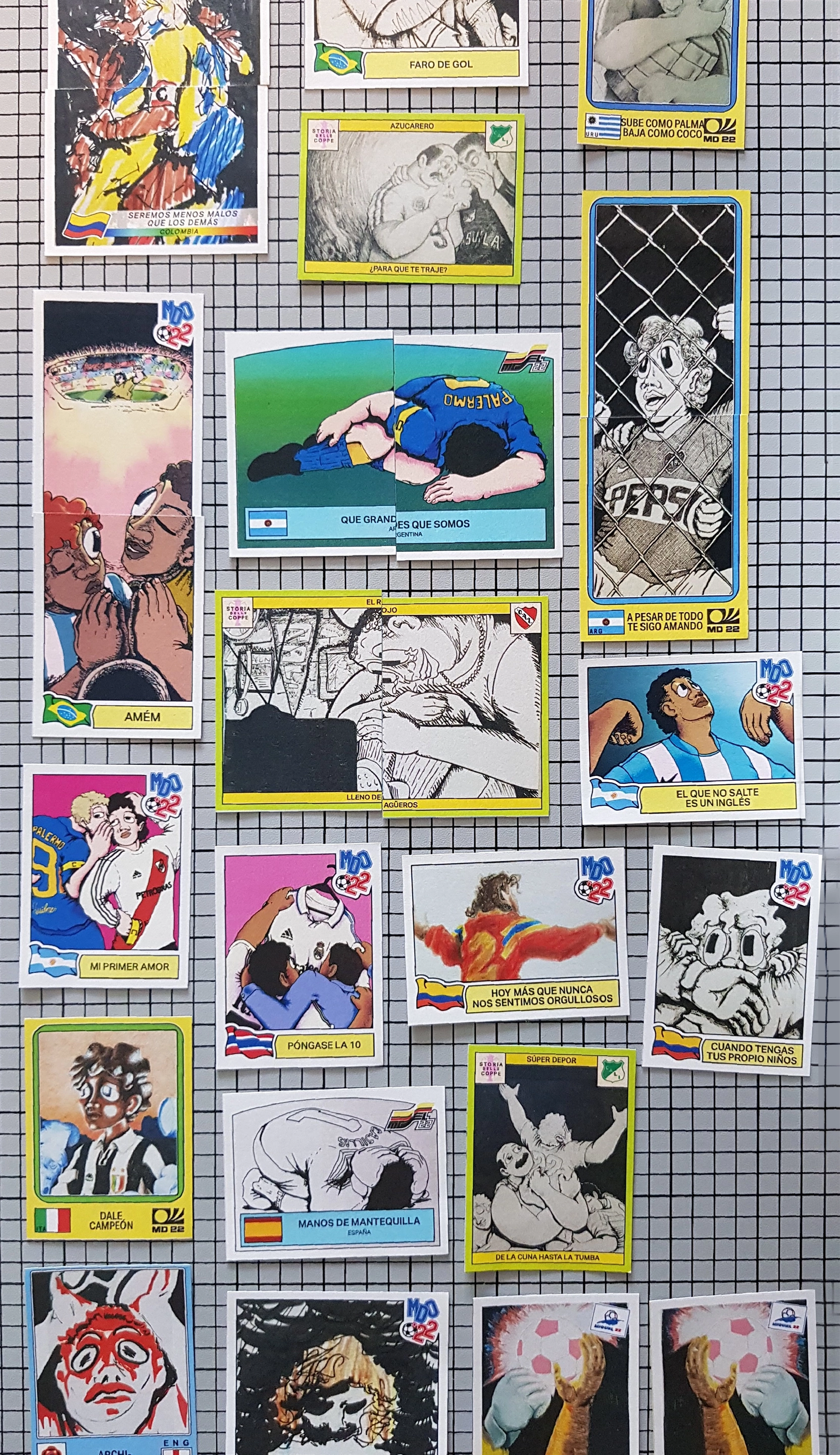 Stickers in Progress